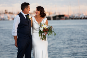 Fremantle Marriage Celebrant with newly married couple